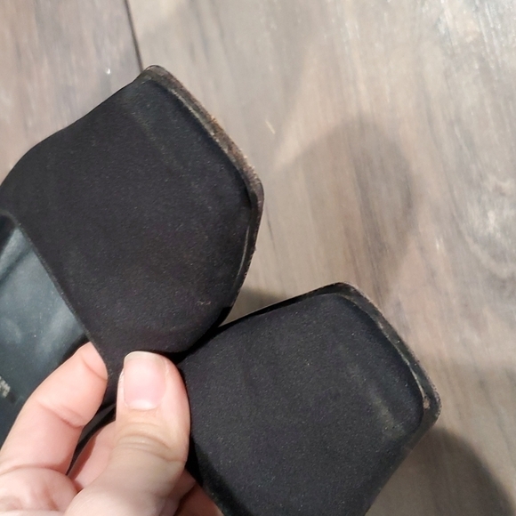 Stuart Weitzman Womens square toe dress heels sz 6.5B shoes - Picture 4 of 11